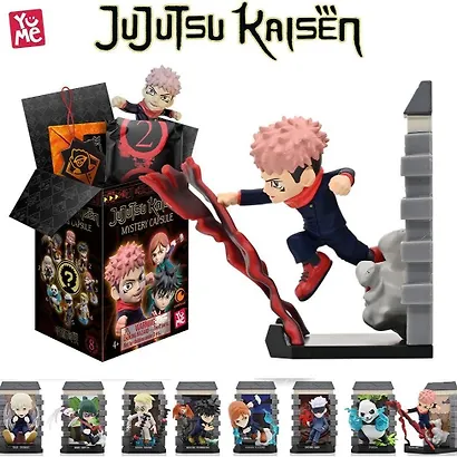 Капсула-сюрприз с фигуркой Jujutsu Kaisen в ассорт., YuMe, (5х7х10), (11205) - фото 1