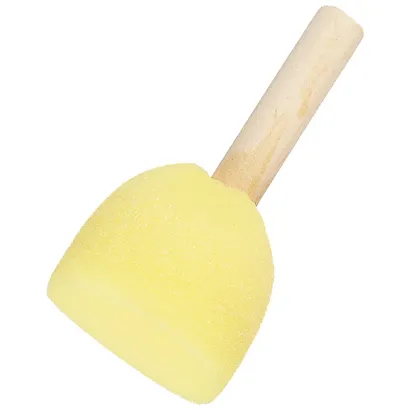 Кисть поролоновая, круглая, 5 см - фото 1