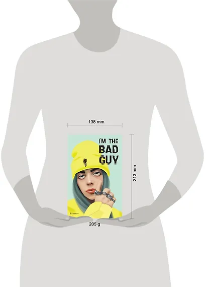 Блокнот Billie Eilish. I'm the bad guy, А5, 64 листа - фото 3