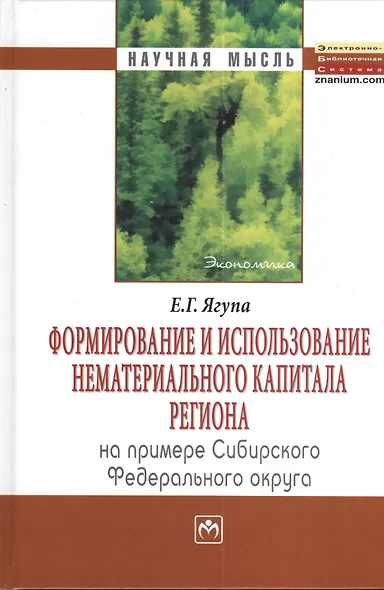 Формирование и использование нематериального капитала региона (на примере Сибирского федеративного округа): Монография - фото 1