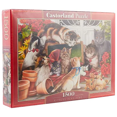 Пазл Castorland 1500 эл. Кошки 68*47см. C-151639 - фото 2