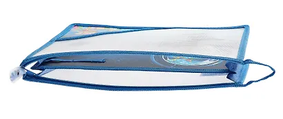 Папка для труда А4 "ГЛОБУС" 33*23см пластик, молния, внутр.блок для канц.принадлежностей - фото 4