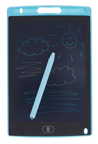 Графический планшет. Синий (8.5 дюймов, стилус, батарейка CR2025) - фото 3