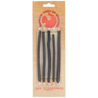 Уголь рисовальный 5шт - фото 1