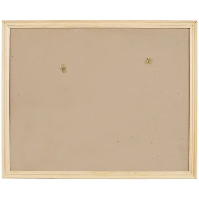 Рама неокрашенная, со стеклом, сосна, 40 х 50 см - фото 1