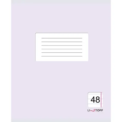 Тетрадь в линейку Listoff, "Классическая серия", 48 листов, в ассортименте - фото 4