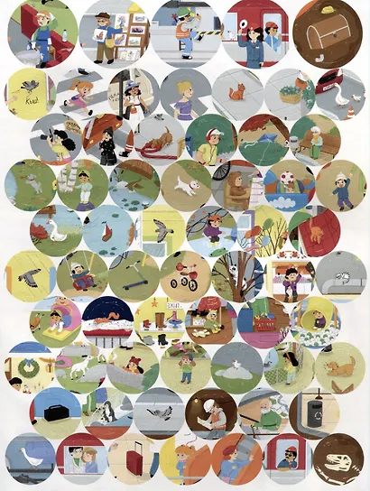 В городе. Виммельбух с наклейками - фото 5