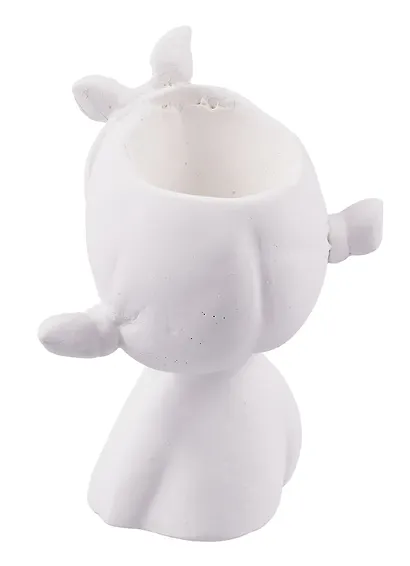 Кашпо-органайзер Спящая девочка (гипс) (7х12х10) (7503629) - фото 4