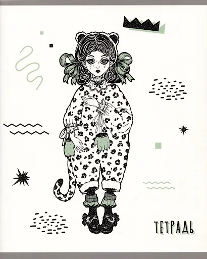 Тетрадь общая «Kitty girls» в ассортименте, 96 листов в клетку, А5 - Listoff - фото 5