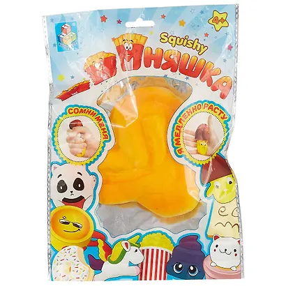 Игрушка-антистресс, 1TOY/Вантой, мммняшка squishy (сквиши), булочка w36/11.5/11/3 - фото 1