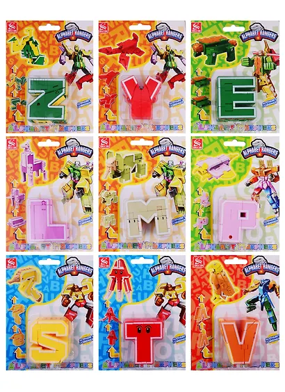 Роботы Английский Алфавит (блистер) 3+ - фото 3