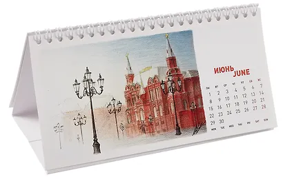 Календарь 2026г 220*120 СПб "Москва карандаш" настольный, домик - фото 4