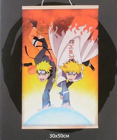 Naruto. Алмазное панно на подвесе "Наруто и Минато", 30 х 50 см - фото 2