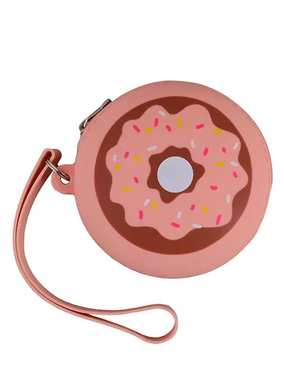 Монетница-Кошелек Пончик (9см) (силикон) (ПВХ бокс) - фото 1