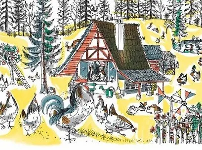 Домик бабушки Лизетты. Веселая история с картинками - фото 2