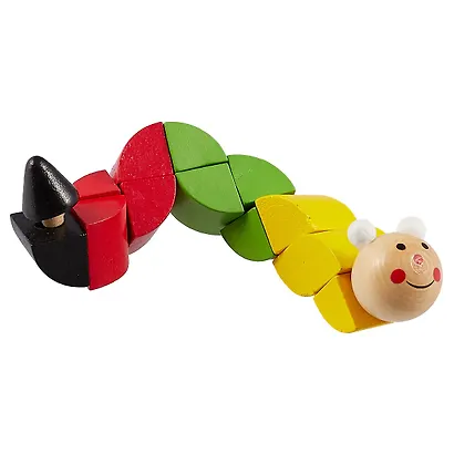 Игра -Змейка Животные, ассорти 4 вида, в пакете (дерево) - фото 2