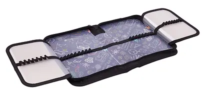 Пенал 1 отделение "Panda" 20*14 см, молния, ткань, 2 откидные планки - фото 7