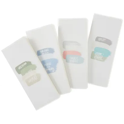 Записная книжка А6+ 80л лин. "Slogan" ПВХ-обл. - фото 6