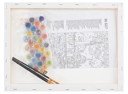 Холст с красками по номерам "Вид на Венецию", 30 х 40 см - фото 3