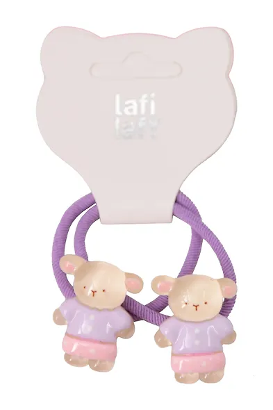 Набор резиночек Овечки (2шт) (пластик) (12-2025093-8) (Lafilaf) - фото 1