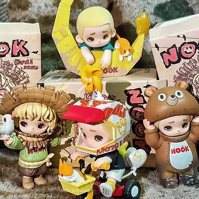 Коллекционная фигурка Nook, серии "Мир маленьких чудес", 12cм, 12-52TOYS-202610, Blind Box, 52 Toys, 15+ - фото 11