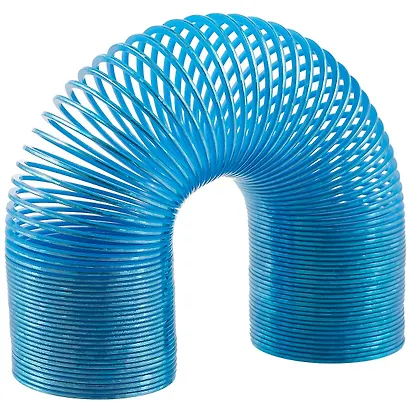 Головоломка Пружинка металлик тонкая пастельная (15см) (коробка) (12-02017-A9878) - фото 1