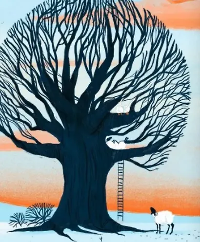 Хендрика, овечка, которая забралась на дерево - фото 3