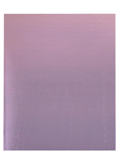 Тетрадь в клетку Hatber, "Metallic Croco Коричневый", 48 листов - фото 1