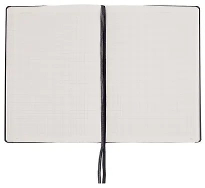Книга для записей B5, 109 листов в клетку "Composition", твердая обложка, Черный, Leuchtturm1917 - фото 4