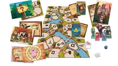 Настольная игра Гравити Фолз: Спасти Пухлю, Hobby World - фото 5