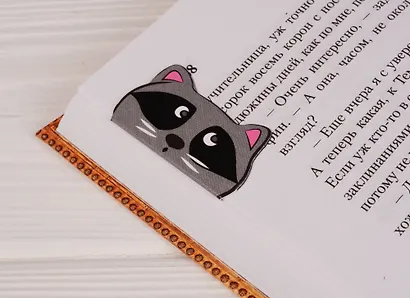 Магнитные закладки I want to be a Raccoon (2 шт) - фото 3