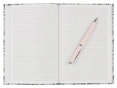 Книга для записей A5 96л "Morris" кл., тв. переплет, Hatber - фото 3