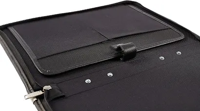 Папка Деловая ткань (камуфляж) А4 на молнии толст. ручка 1 отд. 2Л342 - фото 6