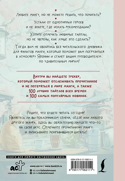 Читательский дневник для фанатов манги - фото 2