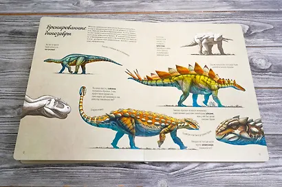 В мире динозавров. Книжка с окошками - фото 7