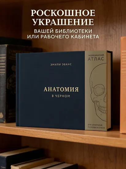 Анатомия в черном. Медицинский атлас для любителей роскоши и стиля - фото 9