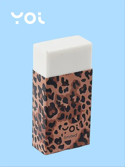 Ластик "Леопард" белый, Yoi - фото 2