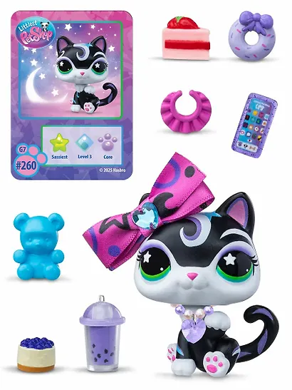 Игровой набор Стиль фигурка животного с аксессуарами Сиамская кошка (4+) (коробка) - фото 2
