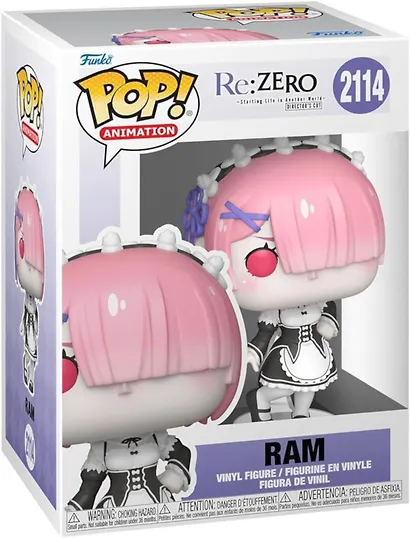 Фигурка FUNKO POP Animation: Re:ZERO- Ram (FNK86512) - фото 1