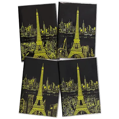 Тетрадь нелинованная AnAn, Paris, 40 листов, в ассортименте - фото 4