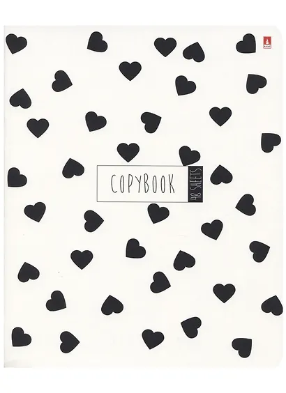 Тетрадь в клетку Альт, Black&white, 48 листов, в ассортименте - фото 6