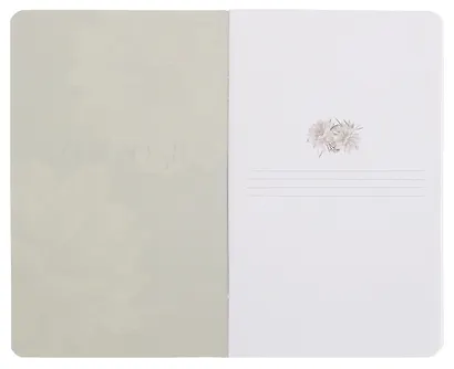 Тетрадь 48л кл. "Blossom", лотосы, карт.обл., ламинация, тиснение золотой фольгой, скрепка - фото 4
