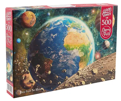 Пазл Cherry Pazzl "Вид с Луны", 500 деталей - фото 1