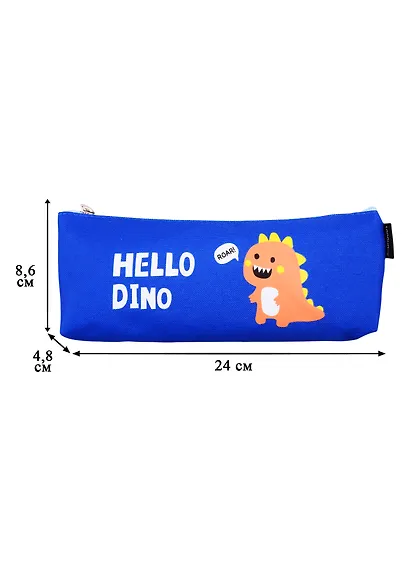 Пенал на молнии "Hello Dino", 23.5 х 8 см - фото 2