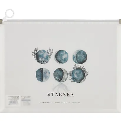Папка на молнии А4 «Star sea», с расширением - фото 4