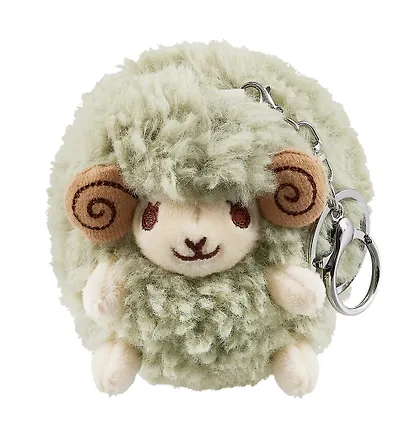 Брелок Овечка (текстиль) (11 см) (12-1669-B1) - фото 3