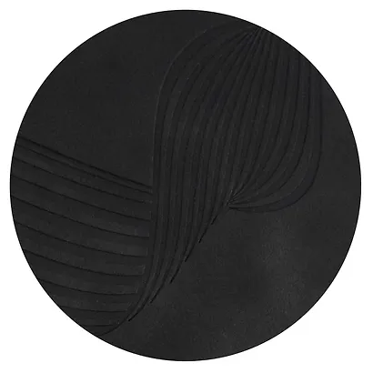 Ежедневник недат. А6+ 160л 126х174 "Софт-тач" чёрный, иск.кожа, мягкий переплет, блинт.тиснение, офсет, ляссе - фото 9