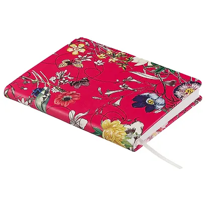 Ежедневник InFolio Butterfly малиновый, недатированный, А6+ - фото 2