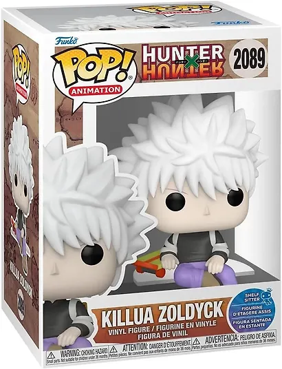 Фигурка коллекционная FUNKO POP Animation: HxH- Killua (Sit) / POP Animation: HxH- Killu (FNK86534) - фото 1
