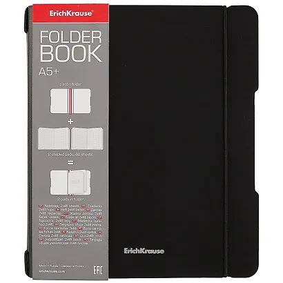 Тетрадь в клетку Erich Krause, Folder book, 96 листов, в ассортименте - фото 5